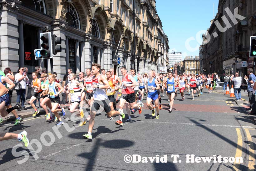 Start of the Blaydon Races, June 9th.